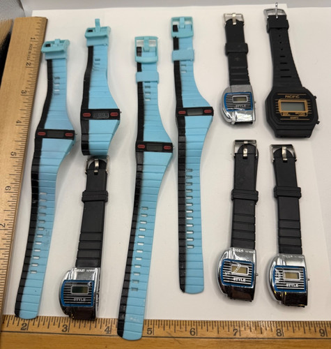 Vtg lot watch futuristic - vtg,