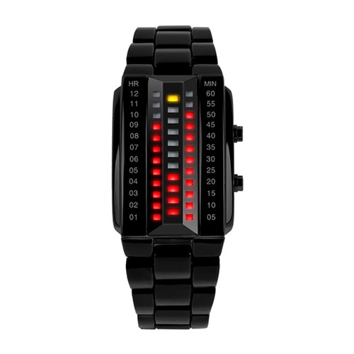 Men futuristic led binary - futuristic,